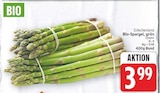 Bio-Spargel, grün im aktuellen E center Prospekt