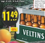 Aktuelles Veltins Pilsener Angebot bei E center in Rheda-Wiedenbrück ab 11,49 €