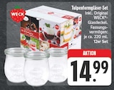 Tulpenformgläser-Set im Angebot bei EDEKA in Leipzig Tulpenformgläser-Set Angebote von WECK bei EDEKA Leipzig für 14,99 €