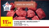 Viande bovine Bourguignon à mijoter - Jean Rozé dans le catalogue Intermarché Contact