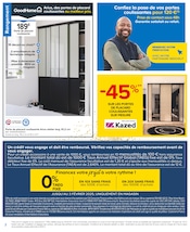 Promos Porte Coulissante dans le catalogue "C - LA MAISON en Fêtes !" de Castorama à la page 2