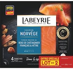 Saumon fumé - LABEYRIE en promo à 10,99 € chez Supermarchés Match Saumon fumé - LABEYRIE dans le catalogue Supermarchés Match