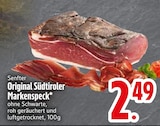 Original Südtiroler Markenspeck im EDEKA Prospekt Original Südtiroler Markenspeck von Senfter im aktuellen EDEKA Prospekt für 2,49 €