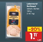 Leberwurst-Sortiment im Angebot bei Netto Marken-Discount in Hagen Leberwurst-Sortiment Angebote bei Netto Marken-Discount Hagen für 1,11 €