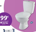 Pack WC à poser Elzo en promo chez Mr.Bricolage Castres à 99,00 €