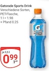 Aktuelles Gatorade Sports Drink Angebot bei GLOBUS in Duisburg ab 0,99 €