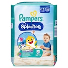 Couches de bain Jetable Splashers - PAMPERS - Carrefour à Livry-Gargan Couches de bain Jetable Splashers - PAMPERS en promo chez Carrefour Livry-Gargan à 6,90 €