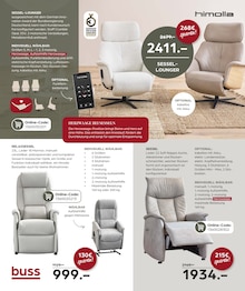 Relaxsessel im aktuellen buss Prospekt (Bremerhaven) Relaxsessel im buss Prospekt "Angebots-Vollsortiment" mit 34 Seiten (Bremerhaven)