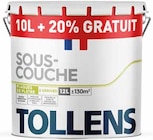 Sous-couche blanc 10L + 20% gratuit - TOLLENS dans le catalogue Castorama