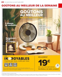 Offre Ventilateur dans le catalogue Carrefour du moment à la page 54