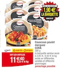 Couscous poulet merguez - CORA dans le catalogue Cora