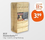 Holzbriketts im tegut Prospekt Holzbriketts von RUF im aktuellen tegut Prospekt für 3,99 €