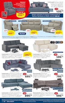 Sofa im ROLLER Prospekt "DURCH GEDREHTE KÜCHENDEALS" mit 14 Seiten (Heidelberg)