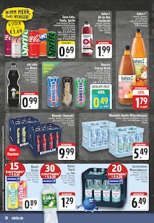Coca Cola im EDEKA Prospekt "Aktuelle Angebote" mit 24 Seiten (Neuss)