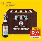 Landbier bei Netto Marken-Discount im Schaafheim Prospekt für 9,99 €