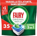 Tablettes lave-vaisselle Tout en 1 Original X35 - Fairy dans le catalogue Intermarché Hyper