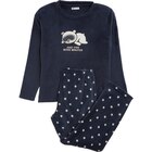 Pyjama micro polaire femme - TEX en promo chez Carrefour Mont-de-Marsan à 9,99 €