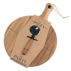 PLANCHE A PIZZA ET ROULETTE - Maisons du Monde à Versailles PLANCHE A PIZZA ET ROULETTE en promo chez Maisons du Monde Versailles à 29,99 €
