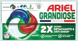 Lessive pods grandiose original 21 doses - ARIEL en promo chez Intermarché Grenoble à 9,53 €
