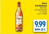 Uralt Weinbrand im Angebot bei diska in Hof Uralt Weinbrand Angebote von Asbach bei diska Hof für 9,99 €