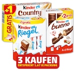 FERRERO Kinder Riegel, Kinder Bueno oder Kinder Country von  im aktuellen Penny Prospekt für 5,00 €