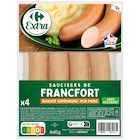 Carrefour Lux - Promo Saucisses de Francfort Promo Saucisses de Francfort à 2,49 € dans le catalogue Carrefour à Lux