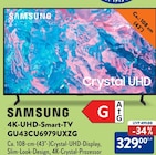 4K-UHD-Smart-TV GU43CU6979UXZG Angebote von SAMSUNG bei ALDI Nord Oldenburg für 329,00 €