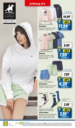 Damen Sweatshirt Angebot im aktuellen Lidl Prospekt auf Seite 16