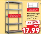Schwerlastregal im Angebot bei Kaufland in Offenbach Schwerlastregal Angebote bei Kaufland Offenbach für 17,99 €
