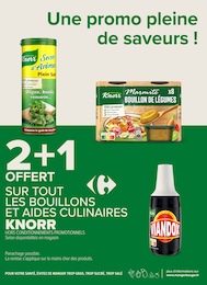 Prix et réduction Knorr dans le prospectus Carrefour Proximité en cours Offre Knorr dans le catalogue Carrefour Proximité du moment à la page 15
