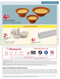 Prix et réduction Décoration Extérieure dans le prospectus Auchan Hypermarché en cours Offre Décoration Extérieure dans le catalogue Auchan Hypermarché du moment à la page 43
