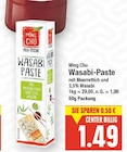 Wasabi-Paste von Ming Chu im aktuellen E center Prospekt