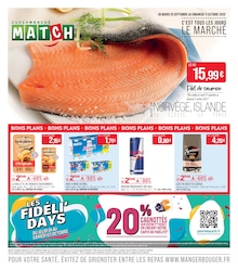 Prospectus Supermarchés Match, "C'EST TOUS LES JOURS LE MARCHÉ" à Neufchâteau et alentours, 20 pages, 29/09/2026 - 11/10/2026 Catalogue Supermarchés Match "C'EST TOUS LES JOURS LE MARCHÉ" à Neufchâteau et alentours, 20 pages, 29/09/2026 - 11/10/2026