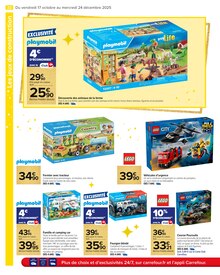 Promotion Playmobil dans le prospectus Carrefour Market, valable du 17/10/2025 au 24/12/2025 Promo Playmobil dans le catalogue Carrefour Market du moment à la page 32
