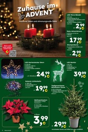 Aktueller Globus-Baumarkt Prospekt mit Adventskranz, "Immer eine Idee besser", Seite 2