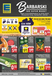 EDEKA Prospekt "Aktuelle Angebote" für Krefeld, 24 Seiten, 07.04.2026 - 11.04.2026