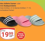 Adilette Damen-Badepantoletten bei GLOBUS im Jena Prospekt für 19,99 €