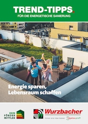 Aktueller Wurzbacher Baumarkt Prospekt in Neustadt und Umgebung, "Trend-Tipps FÜR DIE ENERGETISCHE SANIERUNG" mit 9 Seiten, 18.07.2025 - 27.07.2025