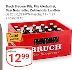 Pils von Bruch Brauerei für 12,99 € bei GLOBUS im Angebot Pils von Bruch Brauerei im aktuellen GLOBUS Prospekt