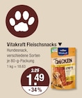 Vitakraft im V-Markt Prospekt Fleischsnacks von Vitakraft im aktuellen V-Markt Prospekt für 1,49 €