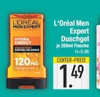 L'Oreal im EDEKA Prospekt Duschgel von L'Oréal Men Expert im aktuellen EDEKA Prospekt für 1,49 €