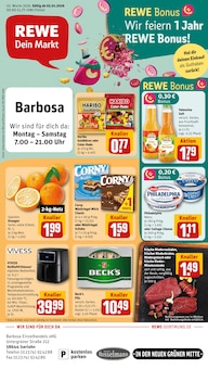 Aktueller REWE Prospekt "Dein Markt" für Iserlohn Aktueller REWE Prospekt für Iserlohn mit Seiten