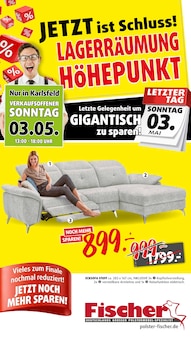 Polstermöbel Fischer Prospekt mit 14 Seiten