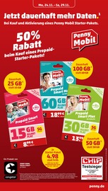 Aktueller Penny Prospekt mit Handy, "Wer günstig will, muss Penny.", Seite 28