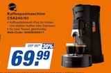 Kaffeepadmaschine CSA240/60 bei expert im Prospekt "" für 69,99 €