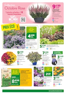 Catalogue Jardineries du terroir à Saint-Julien-en-Genevois cette semaine, valable du 08/10/2025 au 19/10/2025 Prospectus Jardineries du terroir à Saint-Julien-en-Genevois, "Jardineries DU TERROIR", 4 pages de promos valables du 08/10/2025 au 19/10/2025