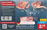 Halbes Schwein im Angebot bei Netto Marken-Discount in Hagen Halbes Schwein Angebote bei Netto Marken-Discount Hagen für 3,33 €