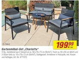 Gartenmöbel-Set Charlotta im Angebot bei toom Baumarkt in Rastatt Gartenmöbel-Set Charlotta Angebote bei toom Baumarkt Rastatt für 199,99 €