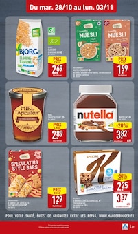 Promotion Bjorg dans le prospectus Aldi, valable du 28/10/2025 au 03/11/2025 Promo Bjorg dans le catalogue Aldi du moment à la page 23