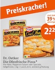 Die Ofenfrische Pizza Angebote von Dr. Oetker bei tegut München für 2,22 €
